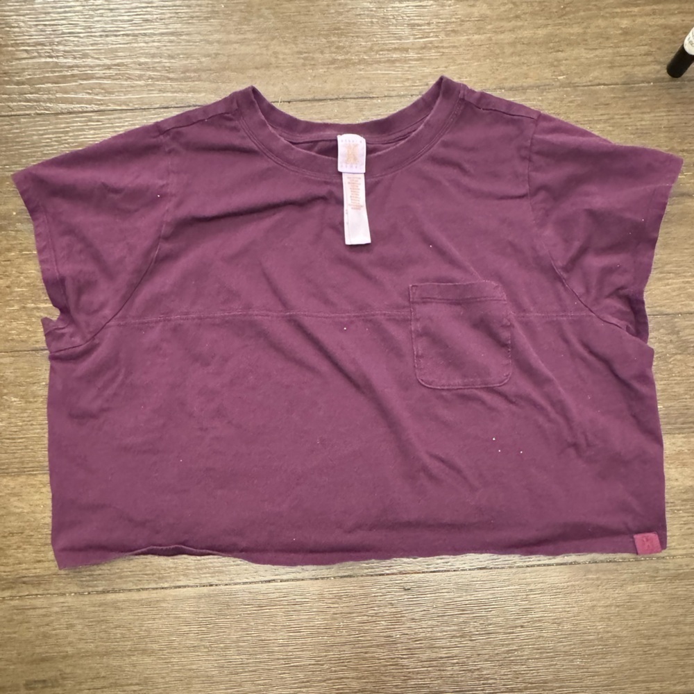 Savage x Fenty 1x plum crop top 16" from
Shoulder to hem